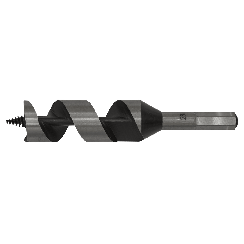 Sealey AW28X155 Auger Wood Drill Bit 28 x 155mm - AW28X155 - Sealey Tools UK - Trade Counter Direct