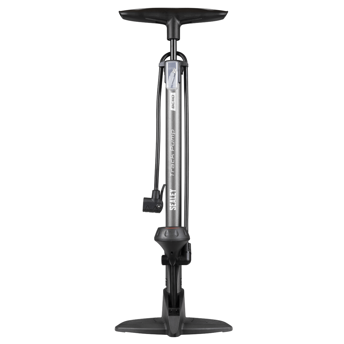 Sealey BC110 Track Pump with Dial Type Pressure Gauge - BC110 - Sealey Tools UK - Trade Counter Direct