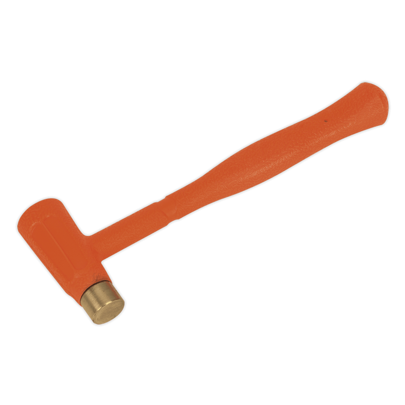 Sealey BFH12 Brass Faced Dead Blow Hammer 12oz - BFH12 - Sealey Tools UK - Trade Counter Direct
