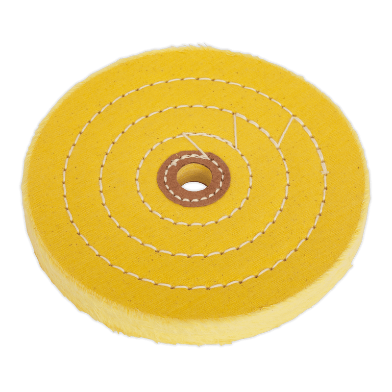 Sealey BG150BWC 150 x 13mm Buffing Wheel 13mm Bore - Coarse - BG150BWC - Sealey Tools UK - Trade Counter Direct