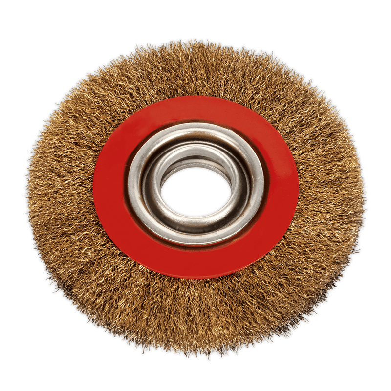Sealey BG150/WW2 Wire Wheel Ø150 x 20mm Ø32mm Bore Wide - BG150/WW2 - Sealey Tools UK - Trade Counter Direct