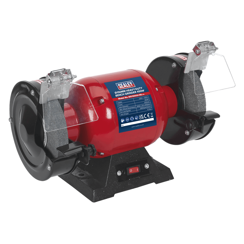 Sealey BG150XD/99 150mm Heavy-Duty Bench Grinder 450W/230V - BG150XD/99 - Sealey Tools UK - Trade Counter Direct