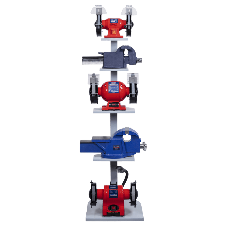Sealey BGVDSCOMBO4 Bench Grinder & Vice Stand Deal - BGVDSCOMBO4 - Sealey Tools UK - Trade Counter Direct