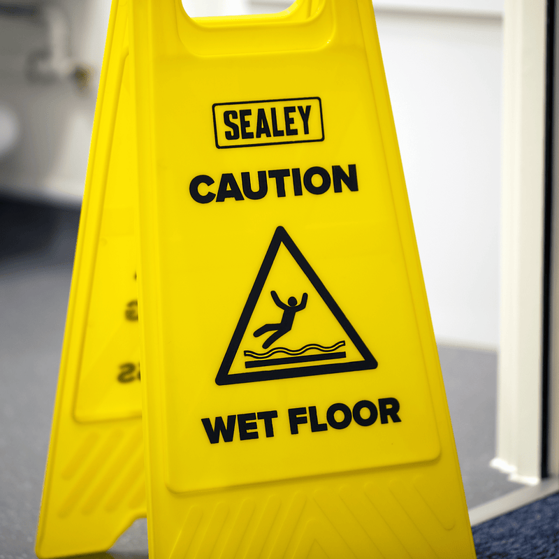 Sealey BM120 Wet Floor Signs - Pack of 2 - BM120 - Sealey Tools UK - Trade Counter Direct