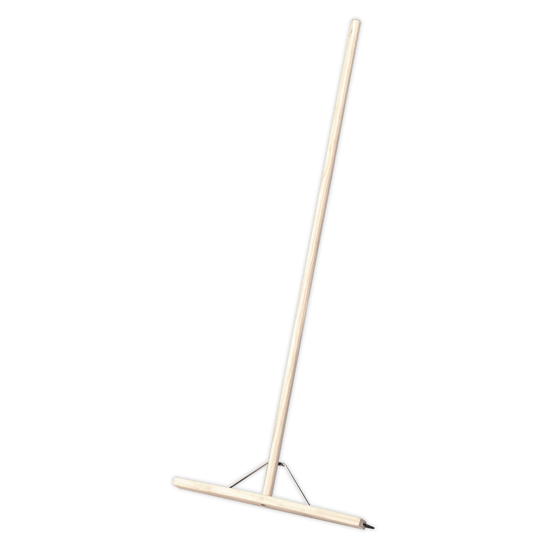 Sealey BM24RS Rubber Floor Squeegee 24"(600mm) with Wooden Handle - BM24RS - Sealey Tools UK - Trade Counter Direct