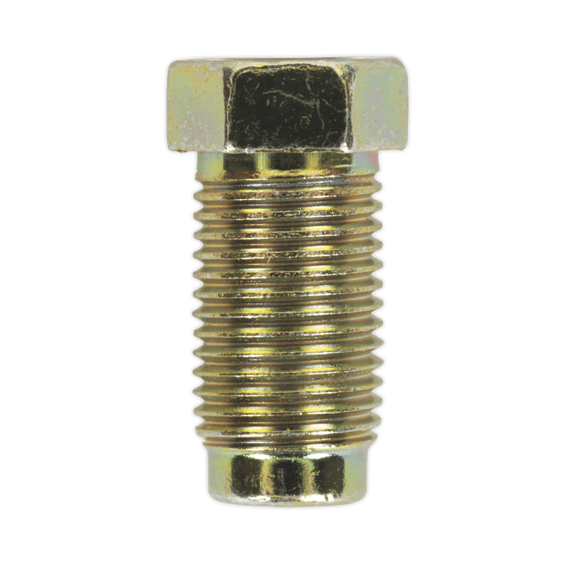Sealey BN10100LM Brake Pipe/Fuel Nut M10 x 1mm Long Male Pack of 25 - BN10100LM - Sealey Tools UK - Trade Counter Direct