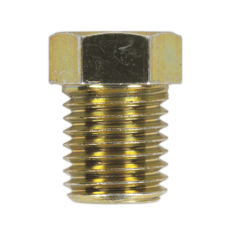 Sealey BN10125SM Brake Pipe Nut M10 x 1.25mm Short Male Pack of 25 - BN10125SM - Sealey Tools UK - Trade Counter Direct