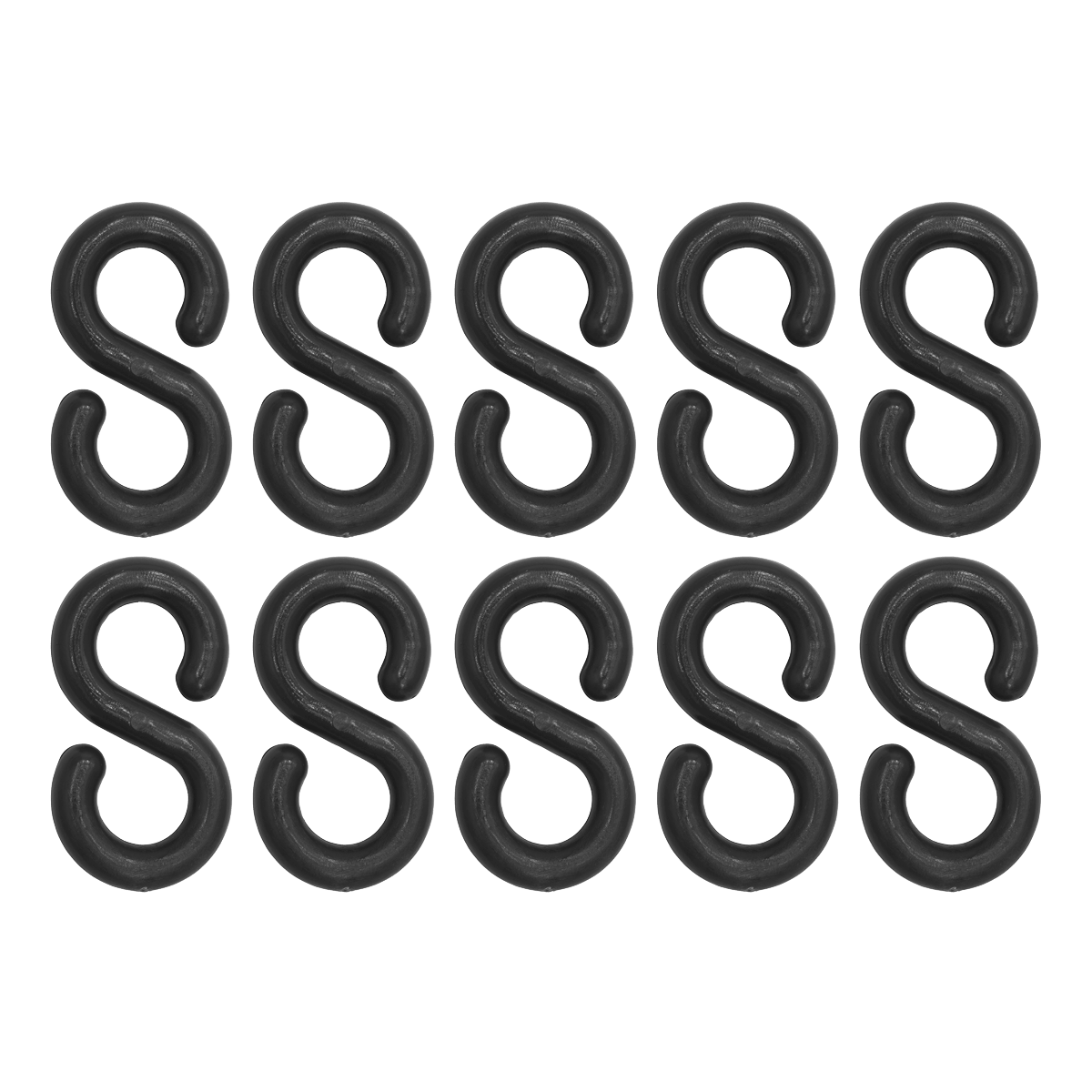 Sealey BSH10 Plastic Chain S-Hook - Pack of 10 - BSH10 - Sealey Tools UK - Trade Counter Direct