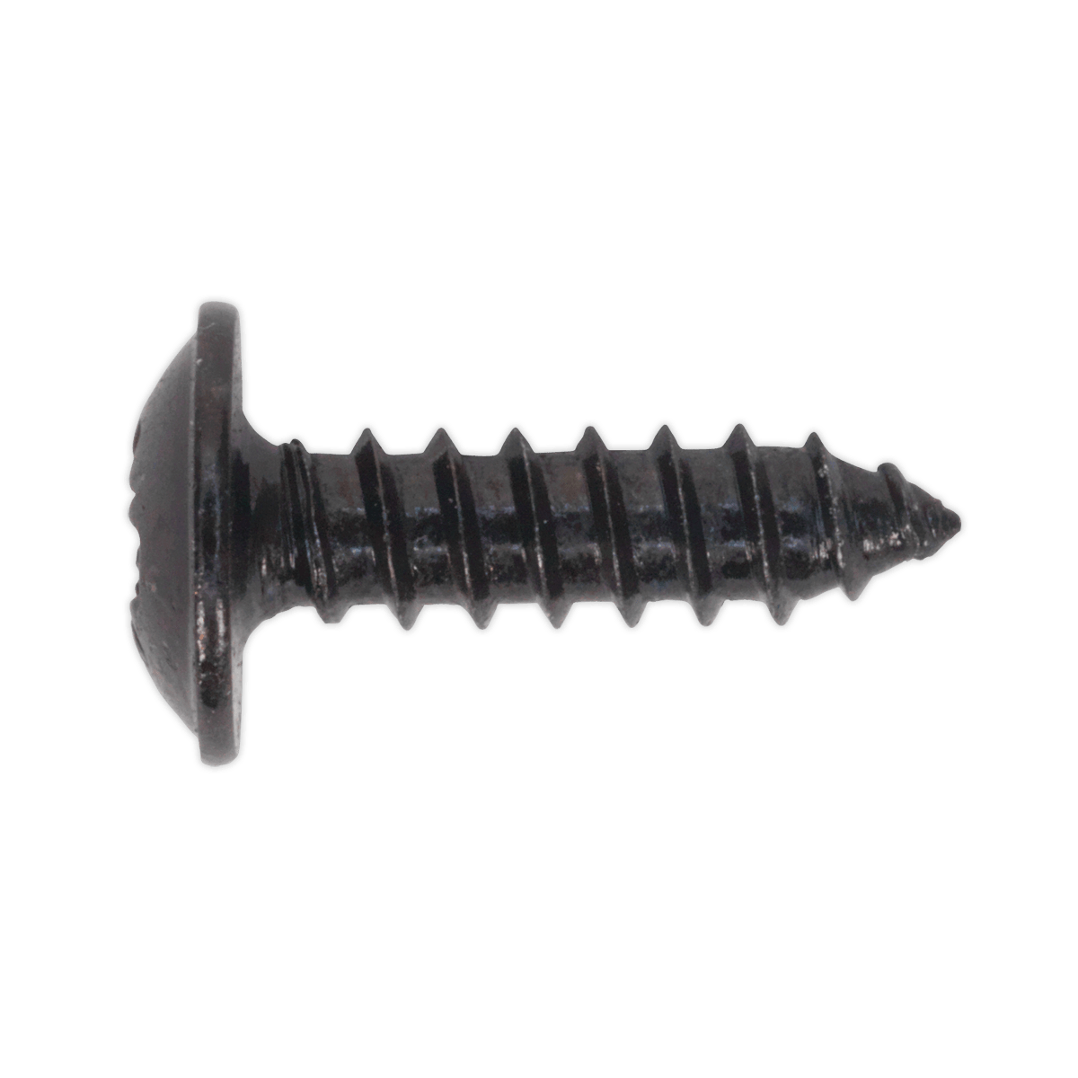 Sealey BST3513 Self Tapping Screw 3.5 x 13mm Flanged Head Black Pozi Pack of 100 - BST3513 - Sealey Tools UK - Trade Counter Direct