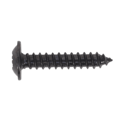 Sealey BST3519 Self Tapping Screw 3.5 x 19mm Flanged Head Black Pozi Pack of 100 - BST3519 - Sealey Tools UK - Trade Counter Direct