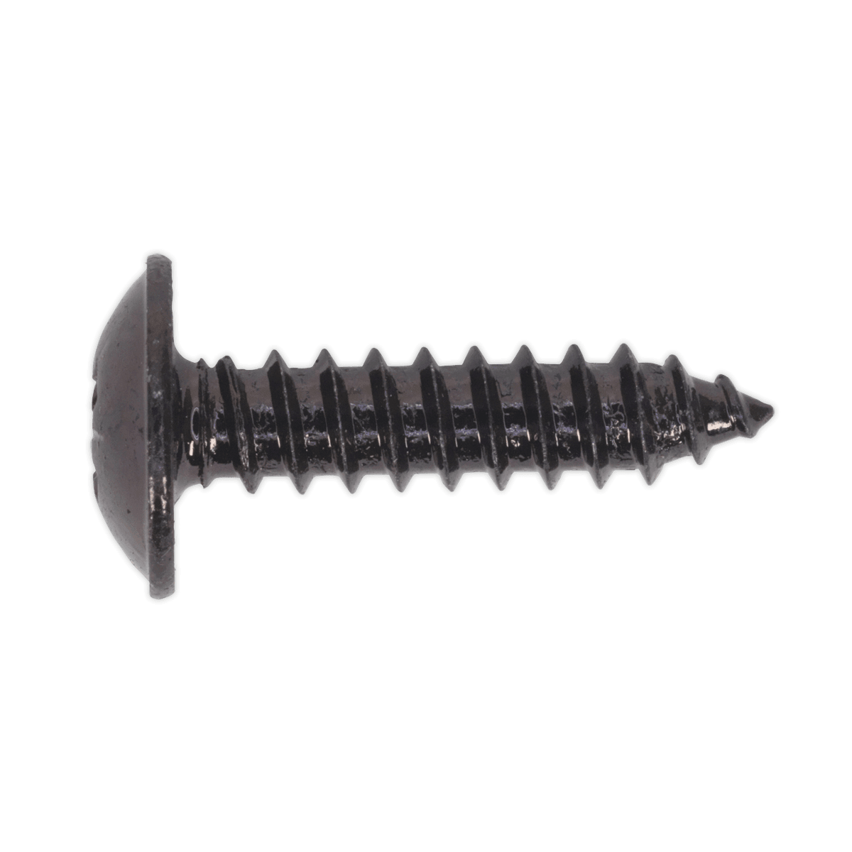 Sealey BST4819 Self Tapping Screw 4.8 x 19mm Flanged Head Black Pozi Pack of 100 - BST4819 - Sealey Tools UK - Trade Counter Direct
