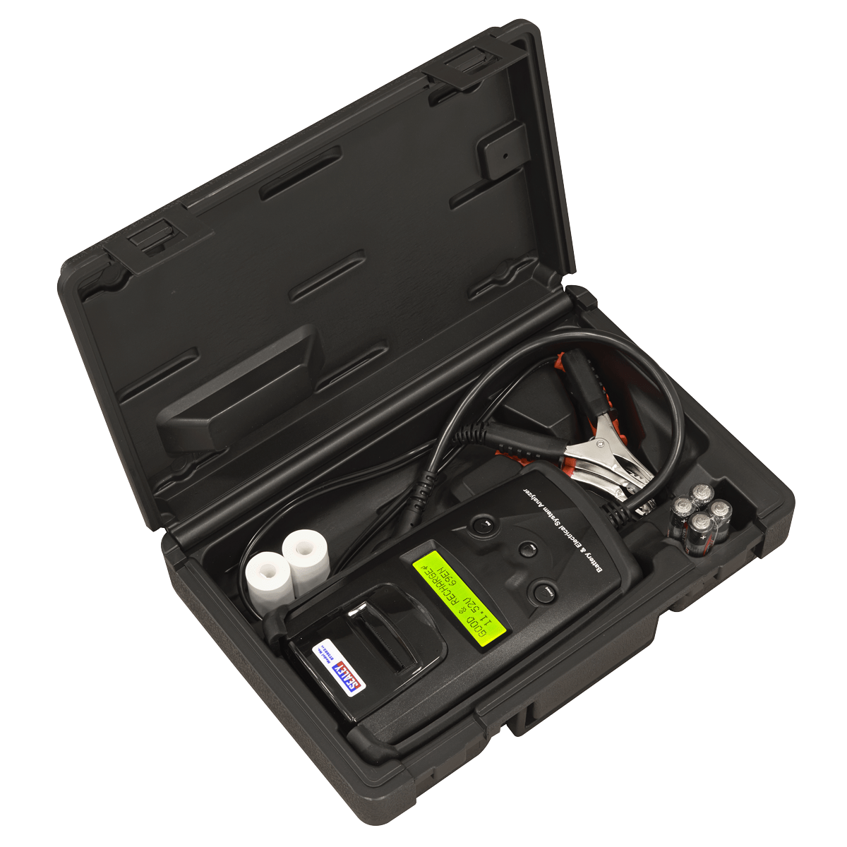 Sealey BT2003 Digital Battery & Alternator Tester with Printer 6/12/24V - BT2003 - Sealey Tools UK - Trade Counter Direct