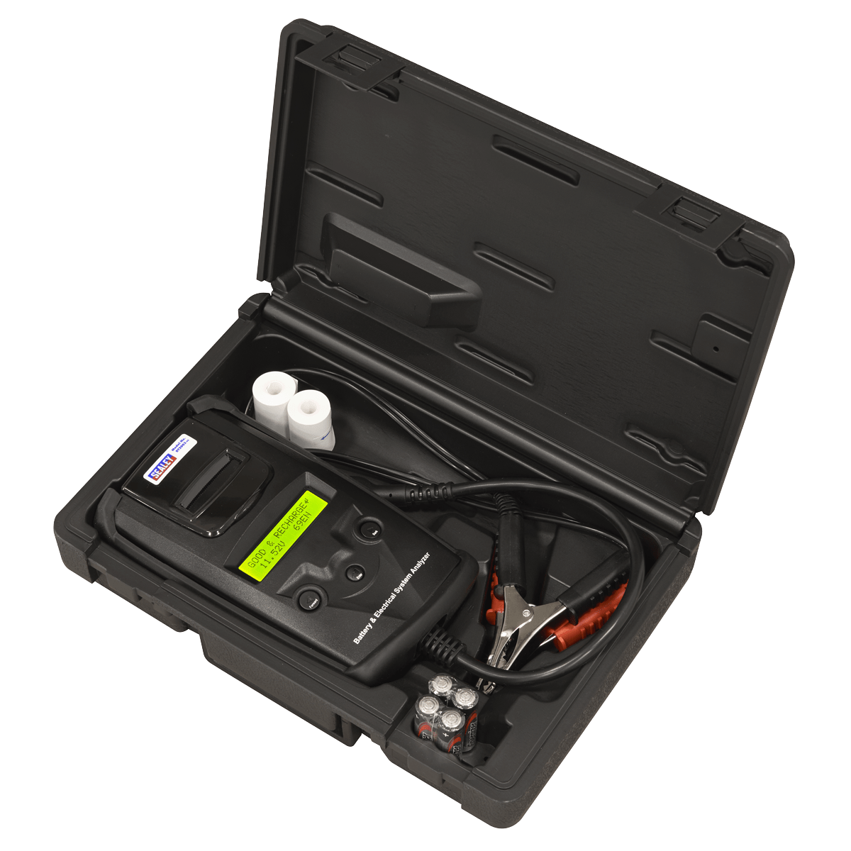 Sealey BT2003 Digital Battery & Alternator Tester with Printer 6/12/24V - BT2003 - Sealey Tools UK - Trade Counter Direct