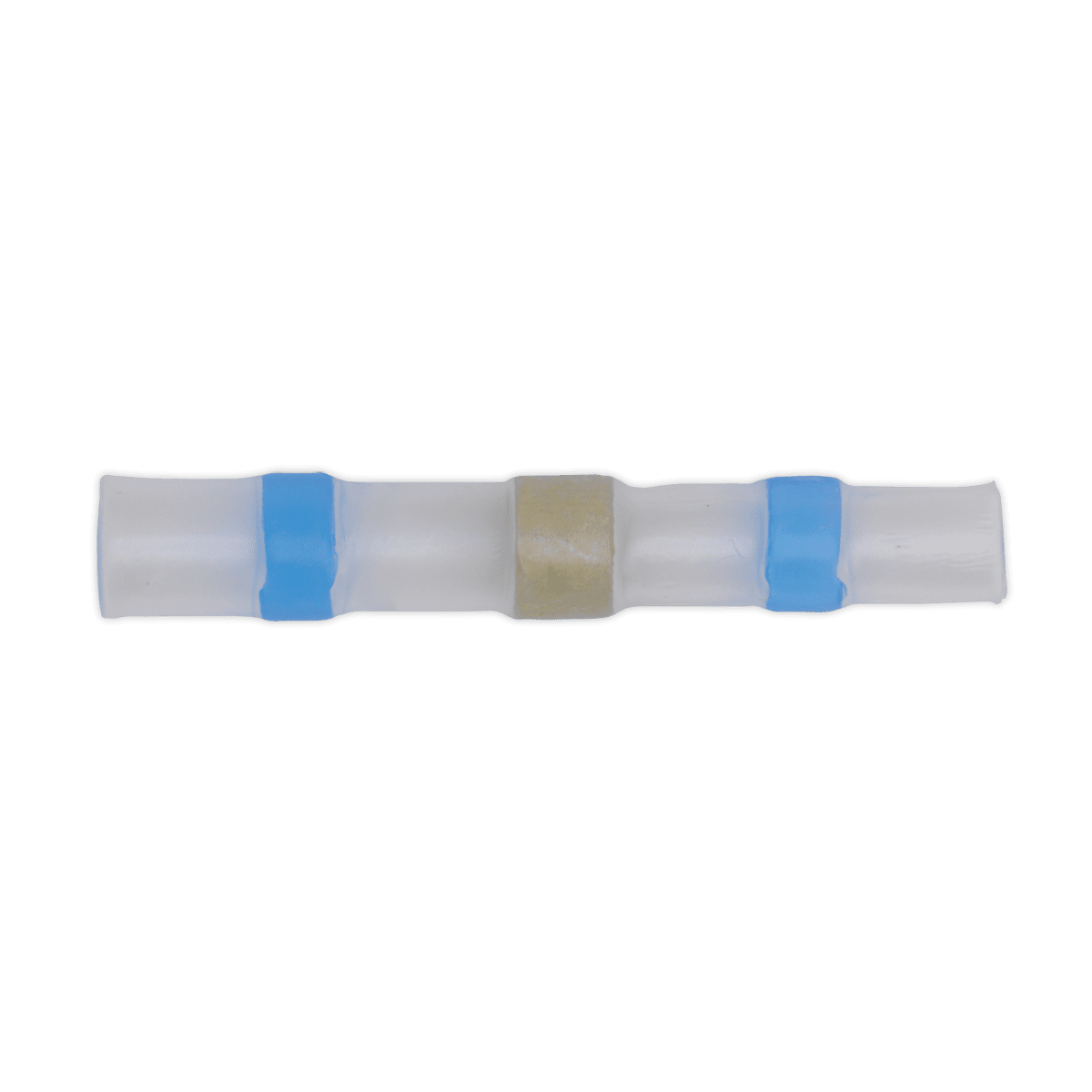 Sealey BTSSB25 Heat Shrink Butt Connector Solder Terminal 16 - 14 AWG Blue Pack of 25 - BTSSB25 - Sealey Tools UK - Trade Counter Direct