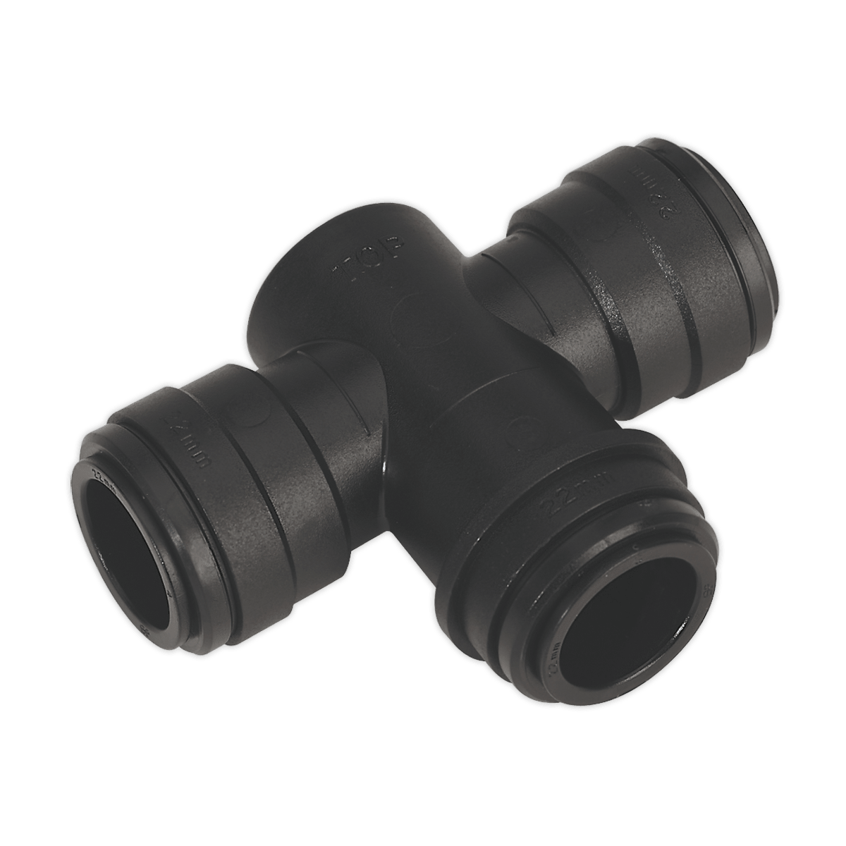Sealey CAS22WTT Equal Water Trap Tee 22mm (John Guest Speedfit® - PMTT22E) - CAS22WTT - Sealey Tools UK - Trade Counter Direct