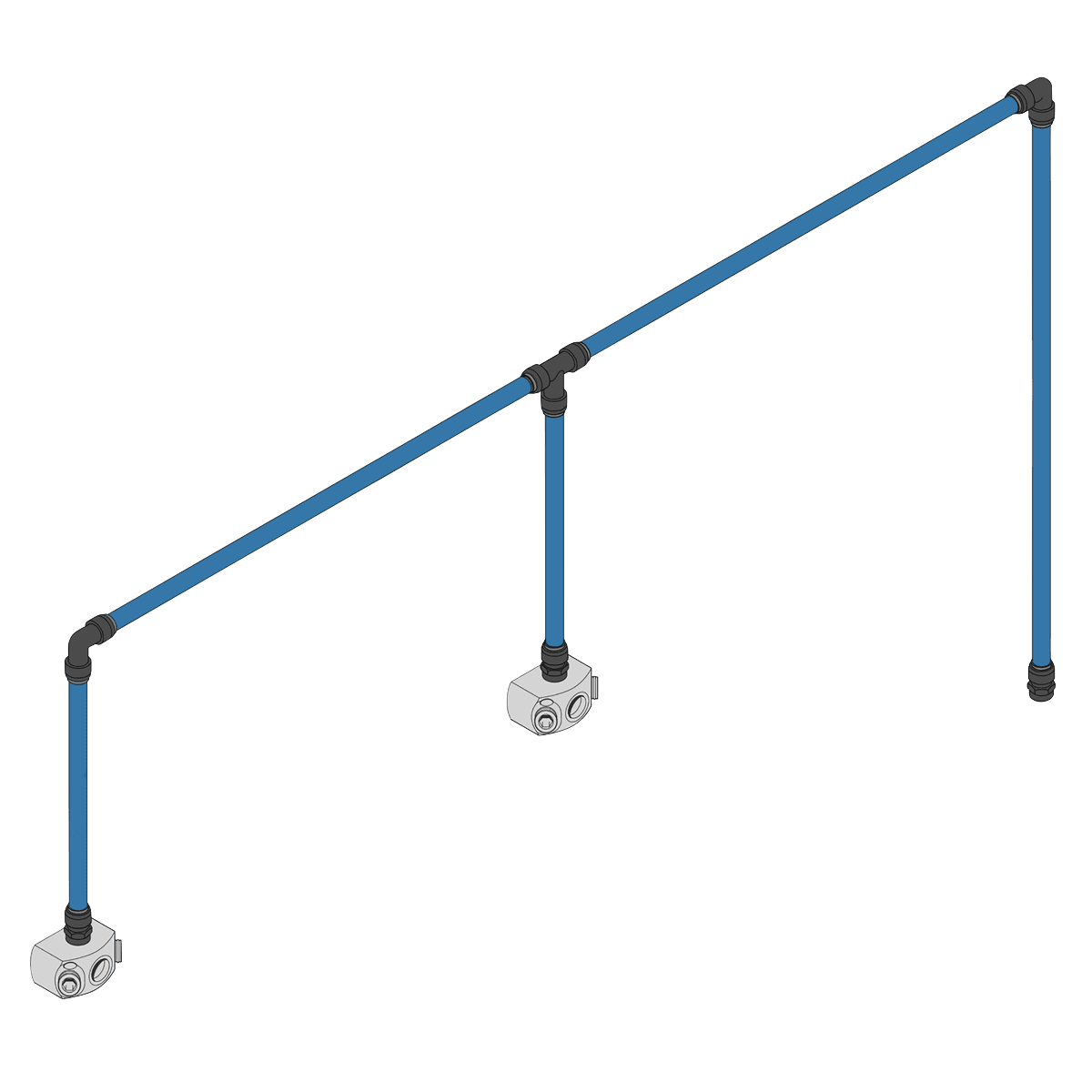 Sealey CASKIT2 Speedfit® 12m 2 - Drop Air Supply System Kit - CASKIT2 - Sealey Tools UK - Trade Counter Direct