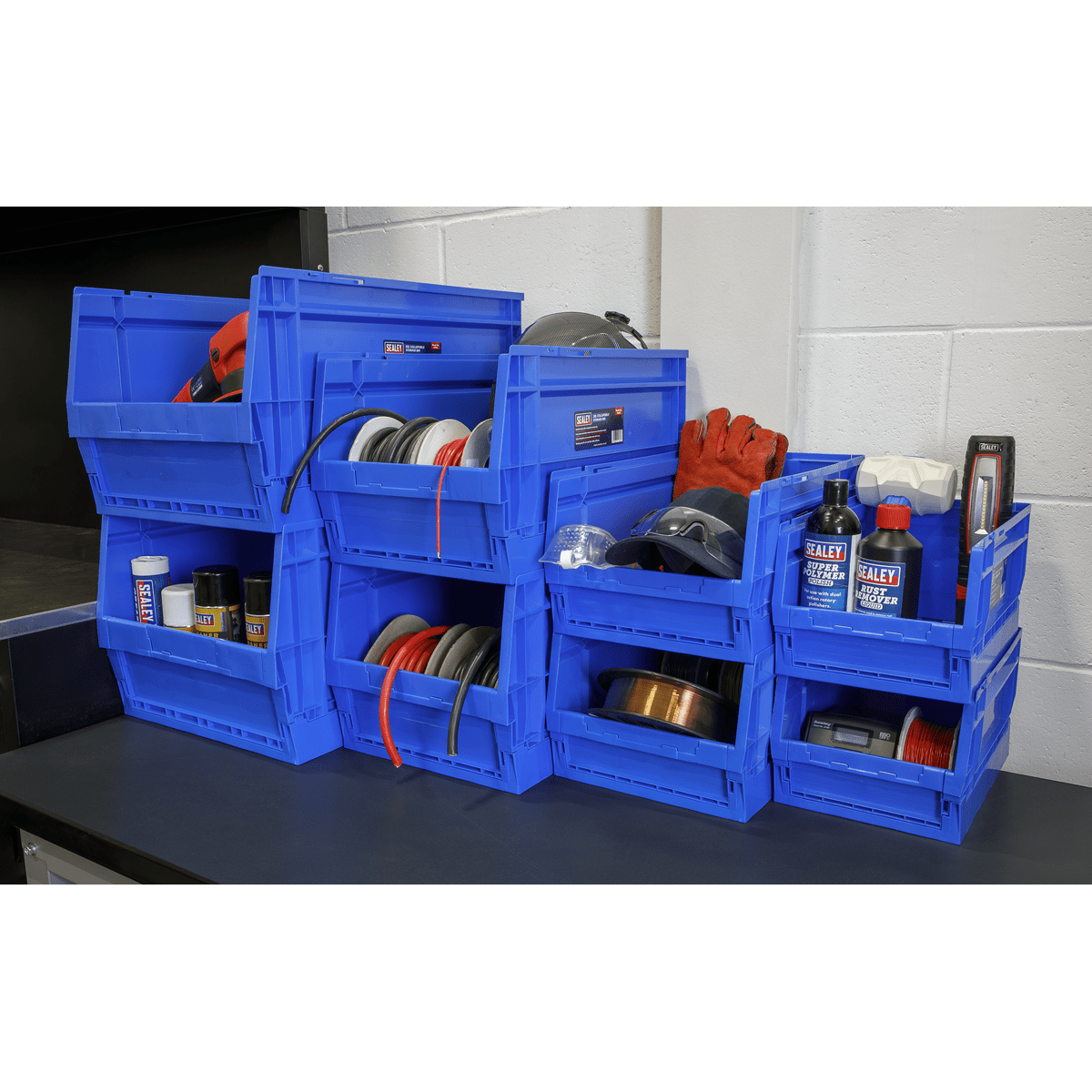 Sealey CB30L Collapsible Storage Bin 30L - CB30L - Sealey Tools UK - Trade Counter Direct