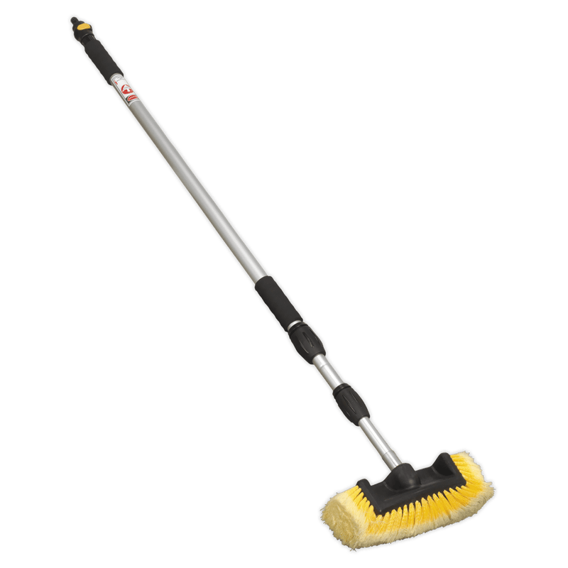 Sealey CC953 5 - Sided Flo - Thru Brush with 3m Telescopic Handle - CC953 - Sealey Tools UK - Trade Counter Direct