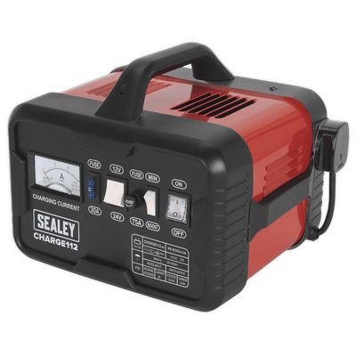 Sealey CHARGE112 Battery Charger 16A 12/24V 230V - CHARGE112 - Sealey Tools UK - Trade Counter Direct