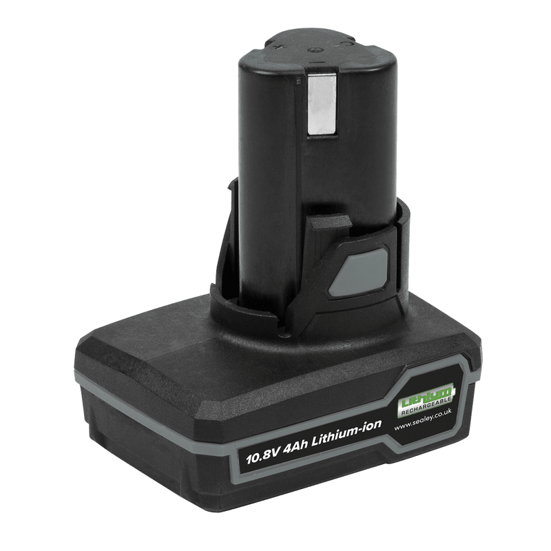 Sealey CP108VBP4 Power Tool Battery 10.8V 4Ah Lithium - ion for SV108 Series - CP108VBP4 - Sealey Tools UK - Trade Counter Direct