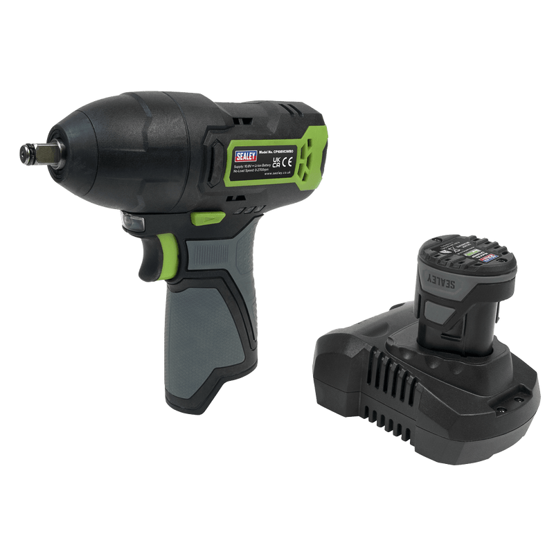 Sealey CP108VCIW Cordless Impact Wrench 3/8"Sq Drive 10.8V 2Ah - CP108VCIW - Sealey Tools UK - Trade Counter Direct