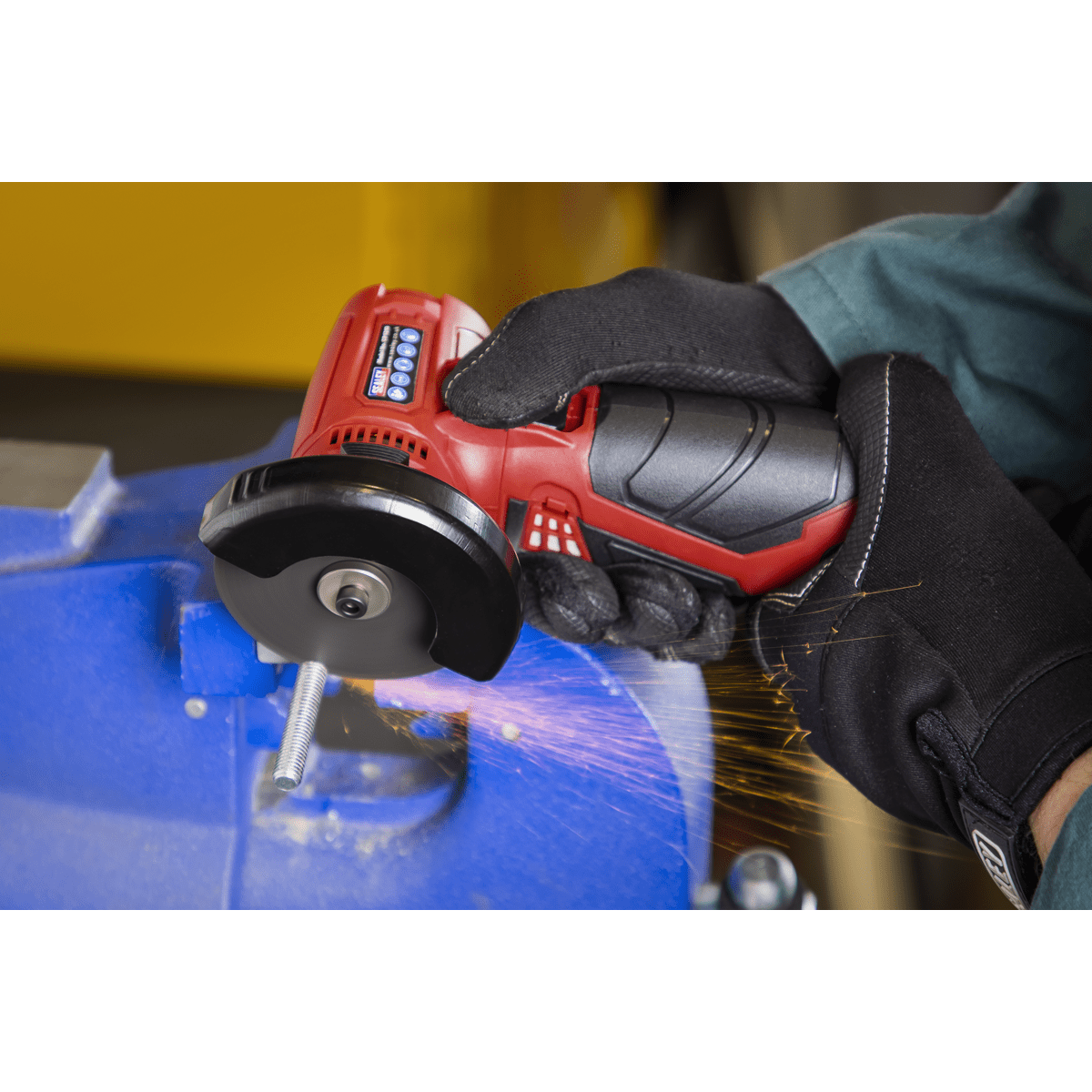 Sealey CP1210 Angle Grinder Ø75mm 12V Lithium - ion - Body Only - CP1210 - Sealey Tools UK - Trade Counter Direct
