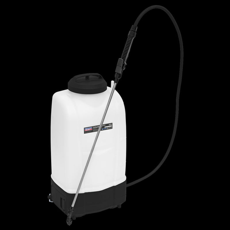 Sealey CP20VGBS Cordless Garden Backpack Sprayer 20V SV20 Series 15L - Body Only - CP20VGBS - Sealey Tools UK - Trade Counter Direct