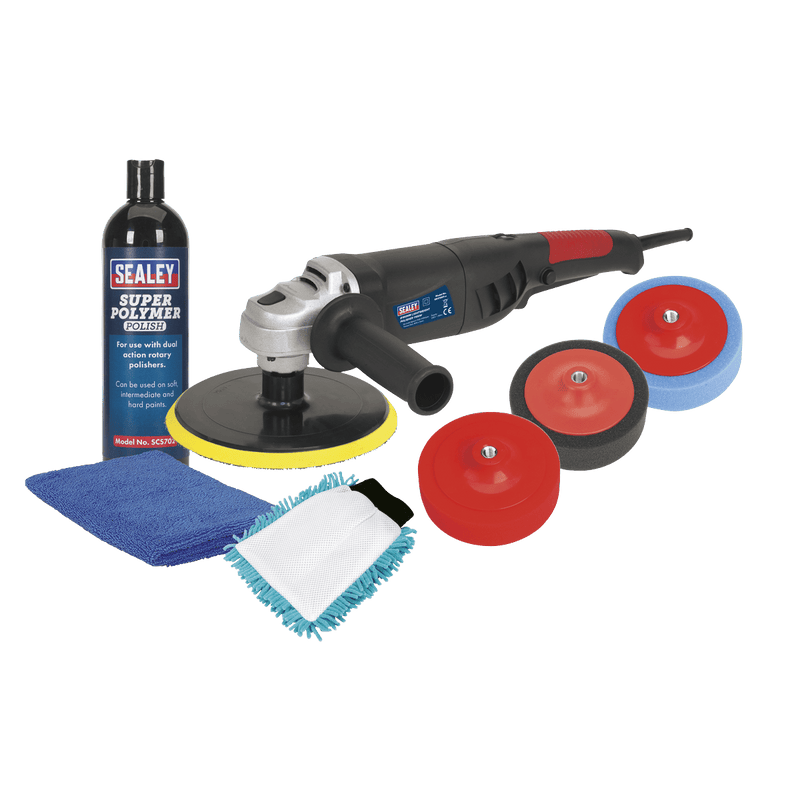 Sealey CPK03 Ø180mm Pro Electric Polisher Kit 1100W/230V - CPK03 - Sealey Tools UK - Trade Counter Direct