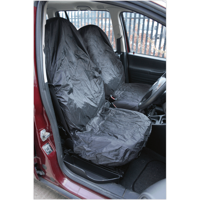 Sealey CSC5 Lightweight Front Seat Protector Set 2pc - CSC5 - Sealey Tools UK - Trade Counter Direct
