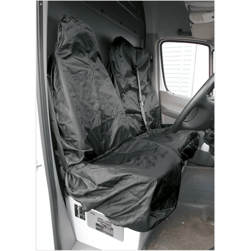 Sealey CSC7 Heavy-Duty Van Seat Protector Set 2pc - CSC7 - Sealey Tools UK - Trade Counter Direct