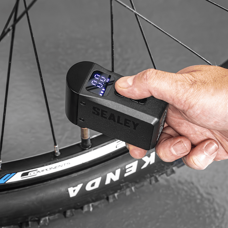 Sealey CTI100 Mini Digital Bike Pump - CTI100 - Sealey Tools UK - Trade Counter Direct