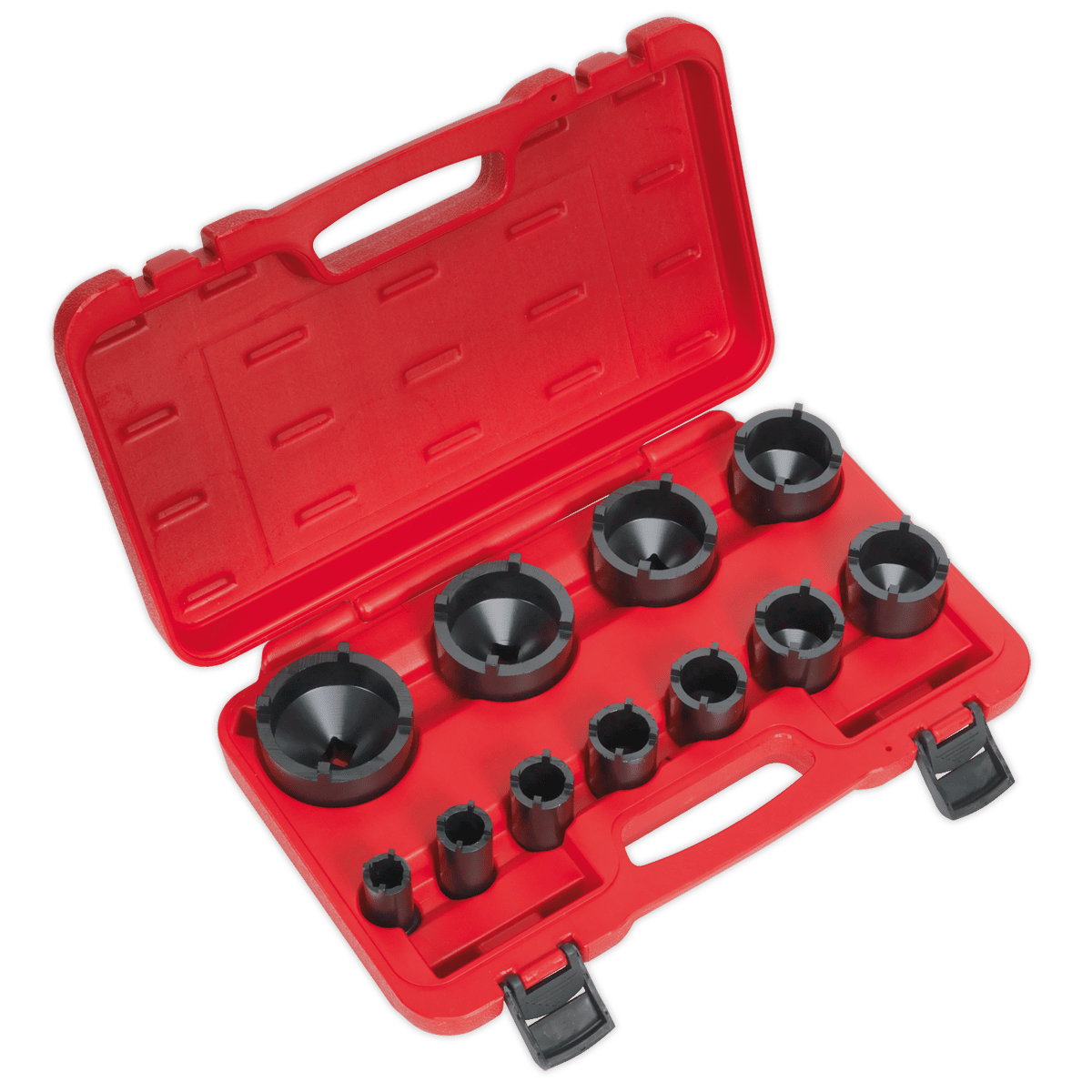 Sealey CV025 Ball Joint Socket Set 11pc 1/2"Sq Drive - CV025 - Sealey Tools UK - Trade Counter Direct