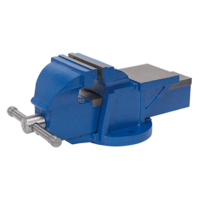 Sealey CV125XT Professional Heavy-Duty Fixed Base Vice 125mm - CV125XT - Sealey Tools UK - Trade Counter Direct