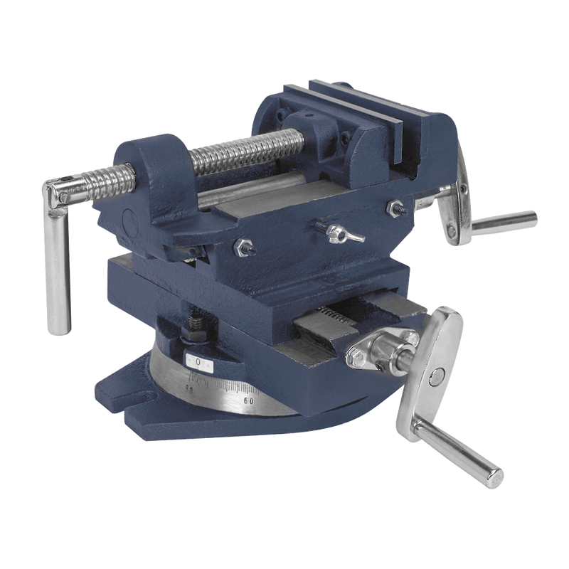 Sealey CV4 Compound Cross Vice 100mm - CV4 - Sealey Tools UK - Trade Counter Direct