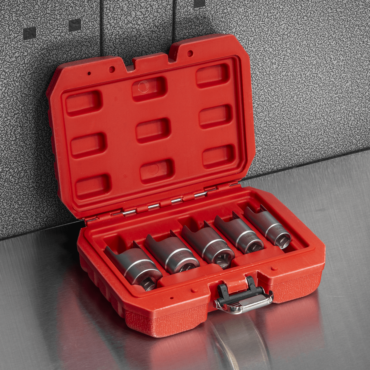 Sealey CV601 Elbow Connector Socket Set 3/8"Sq Drive 5pc - CV601 - Sealey Tools UK - Trade Counter Direct