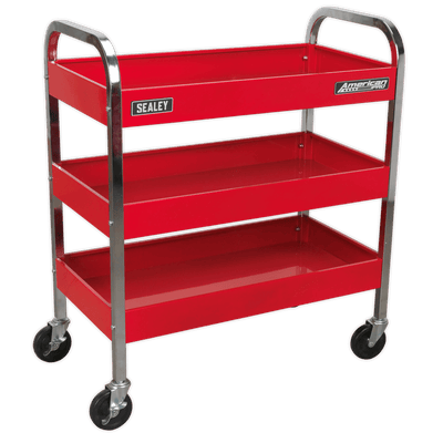 Sealey CX103 American PRO® 3-Level Heavy-Duty Trolley - CX103 - Sealey Tools UK - Trade Counter Direct