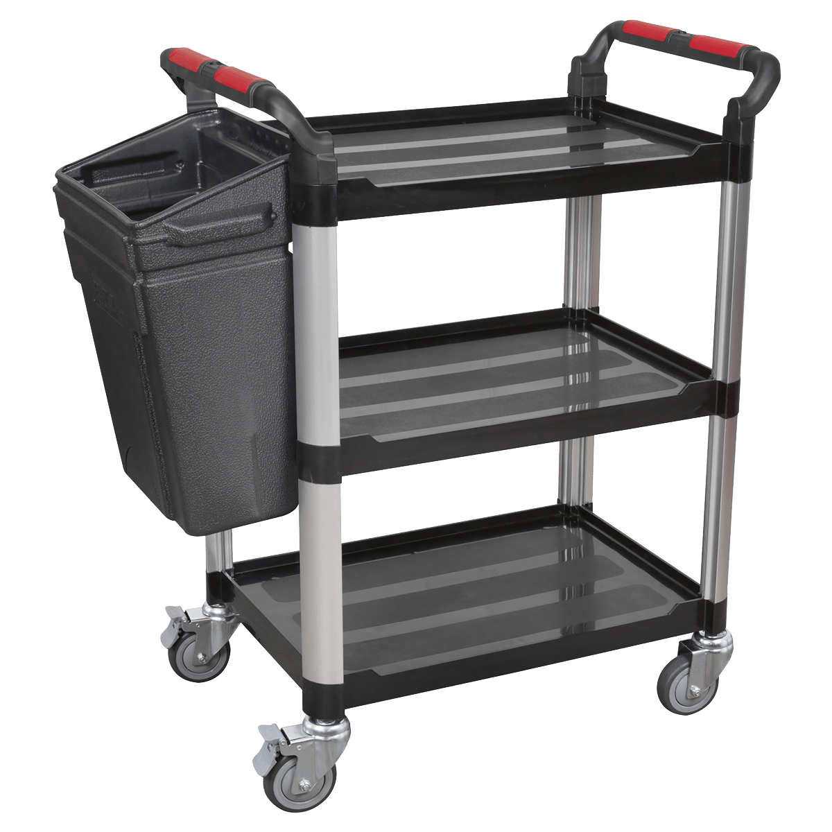 Sealey CX309 Composite Workshop Trolley 3-Level/3 Wall - CX309 - Sealey Tools UK - Trade Counter Direct