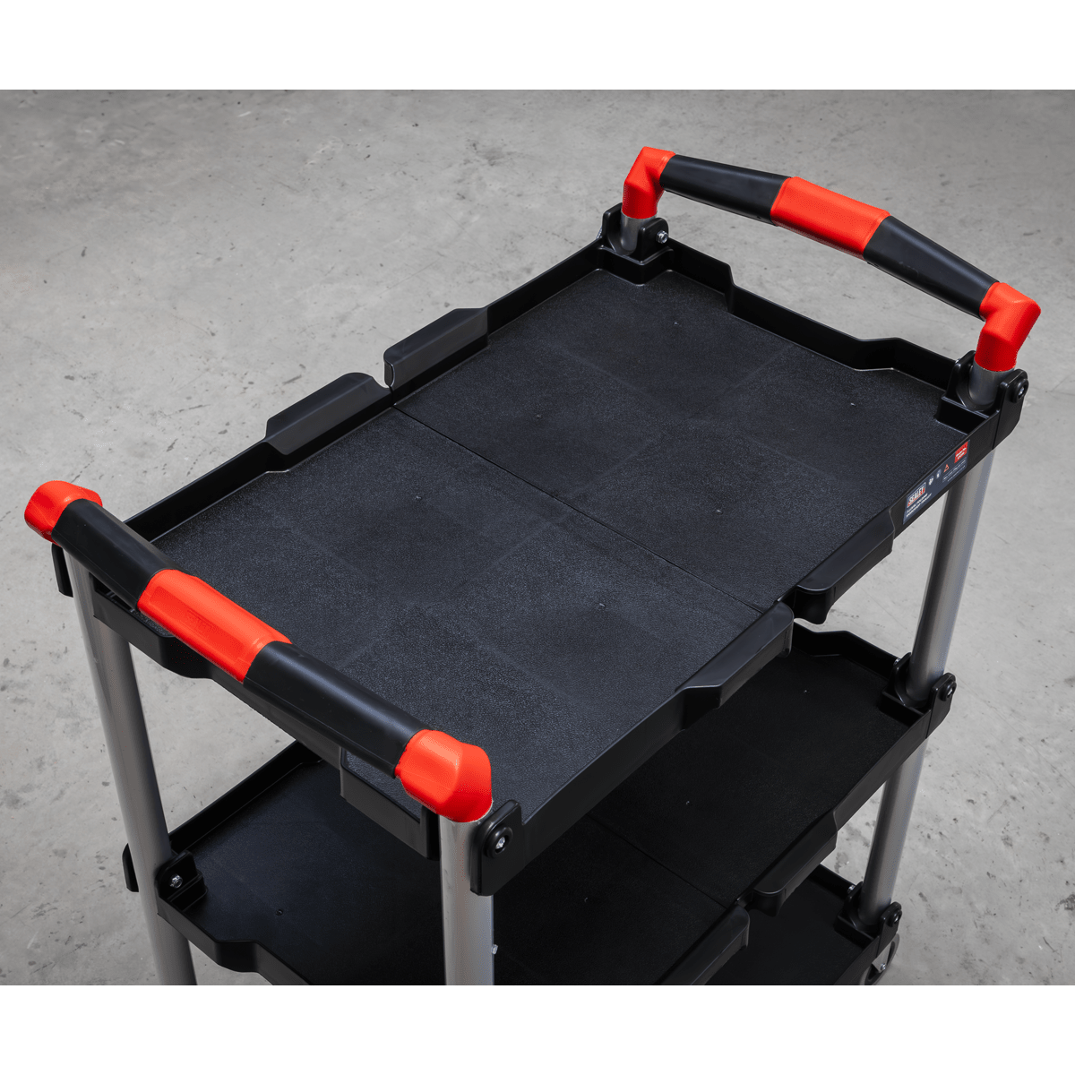 Sealey CX314 Folding Workshop Trolley 3-Level - CX314 - Sealey Tools UK - Trade Counter Direct
