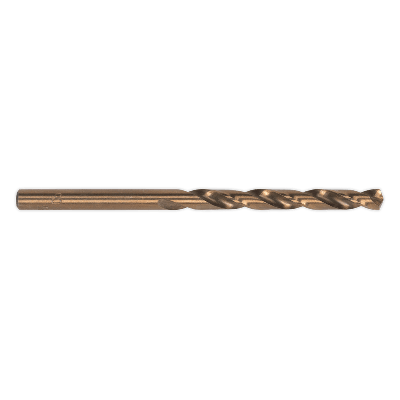 Sealey DB025CB HSS Cobalt Fully Ground Drill Bit 2.5mm - Pack of 10 - DB025CB - Sealey Tools UK - Trade Counter Direct