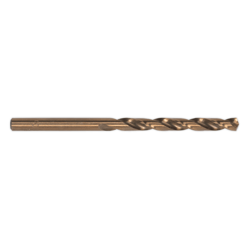 Sealey DB035CB HSS Cobalt Fully Ground Drill Bit 3.5mm - Pack of 10 - DB035CB - Sealey Tools UK - Trade Counter Direct