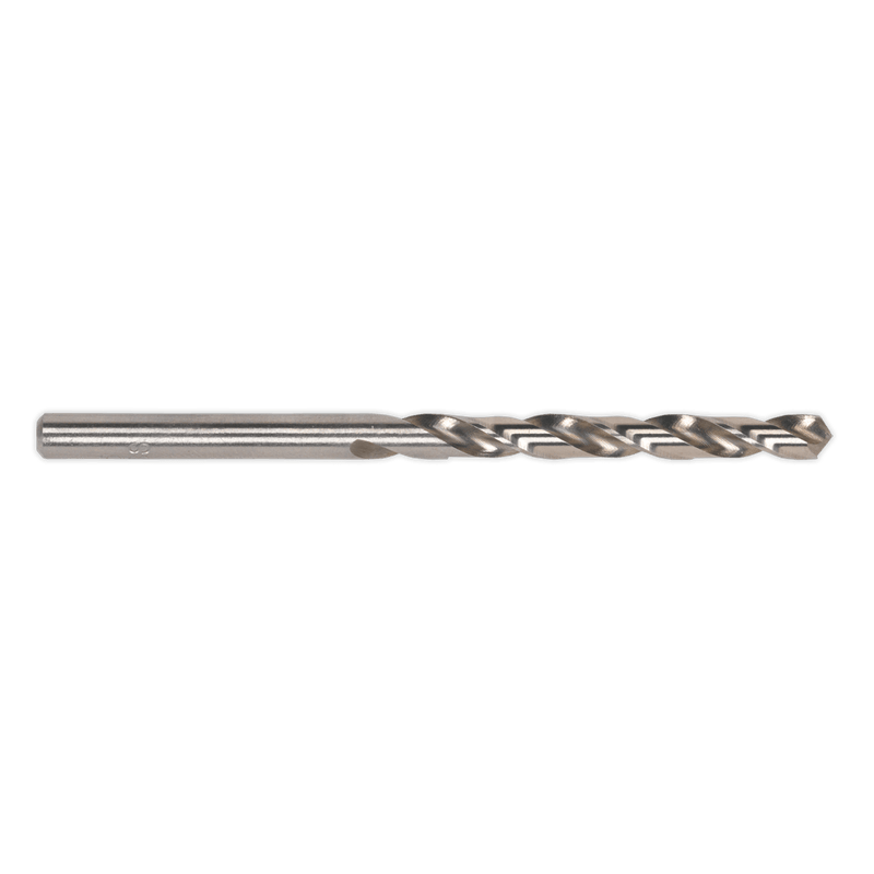 Sealey DB035FG HSS Fully Ground Drill Bit 3.5mm - Pack of 10 - DB035FG - Sealey Tools UK - Trade Counter Direct