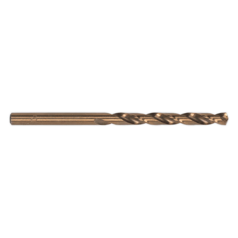 Sealey DB070CB HSS Cobalt Fully Ground Drill Bit 7mm - Pack of 10 - DB070CB - Sealey Tools UK - Trade Counter Direct