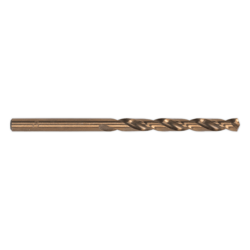 Sealey DB080CB HSS Cobalt Fully Ground Drill Bit 8mm - Pack of 10 - DB080CB - Sealey Tools UK - Trade Counter Direct