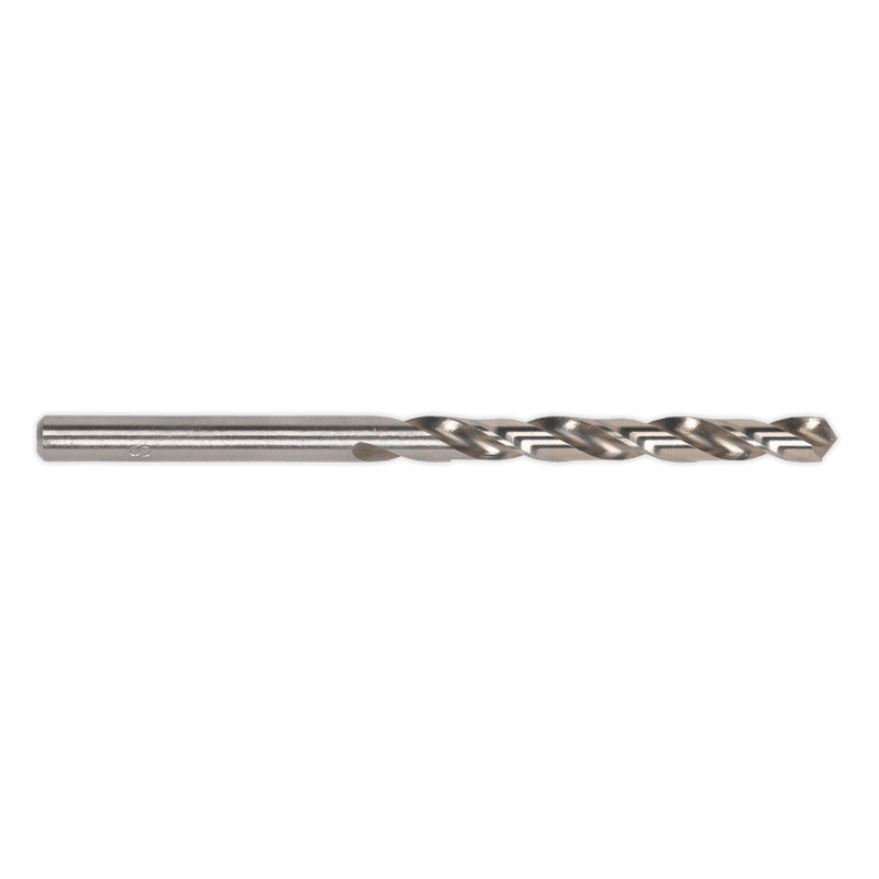 Sealey DB080FG HSS Fully Ground Drill Bit 8mm - Pack of 10 - DB080FG - Sealey Tools UK - Trade Counter Direct