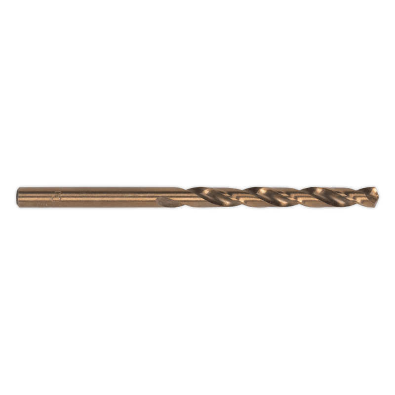 Sealey DB085CB HSS Cobalt Fully Ground Drill Bit 8.5mm - Pack of 10 - DB085CB - Sealey Tools UK - Trade Counter Direct