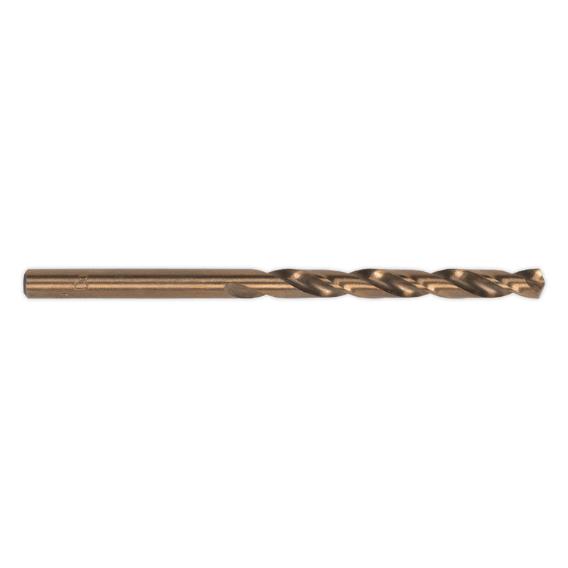 Sealey DBI18CB Imperial HSS Cobalt Fully Ground Drill Bit 1/8" - Pack of 10 - DBI18CB - Sealey Tools UK - Trade Counter Direct