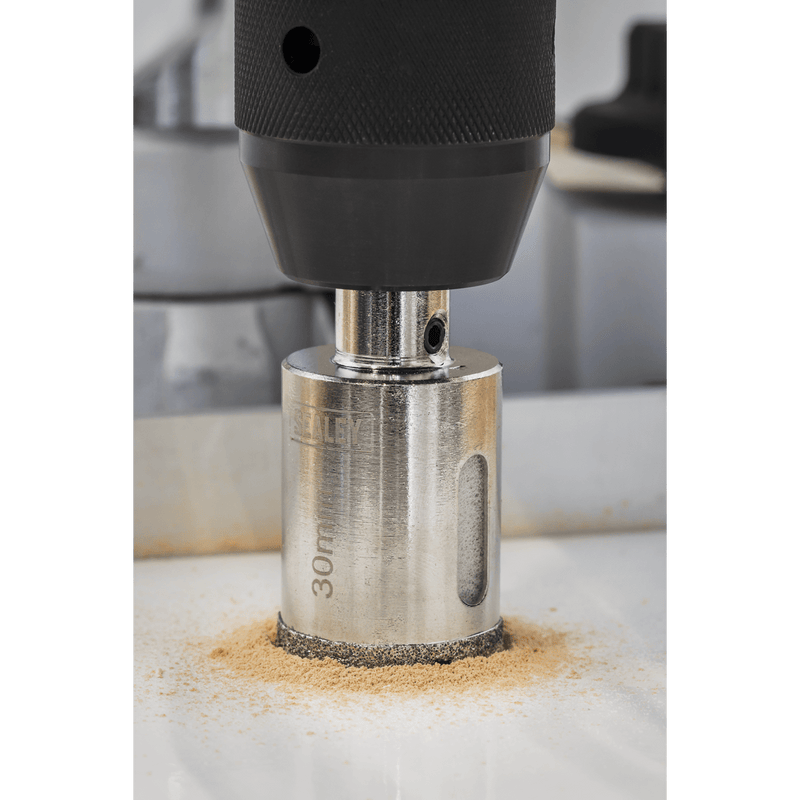 Sealey DHS30 Electroplated Diamond Hole Saw 30mm - DHS30 - Sealey Tools UK - Trade Counter Direct