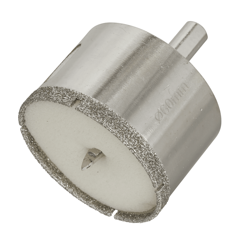 Sealey DHS60 Electroplated Diamond Hole Saw 60mm - DHS60 - Sealey Tools UK - Trade Counter Direct