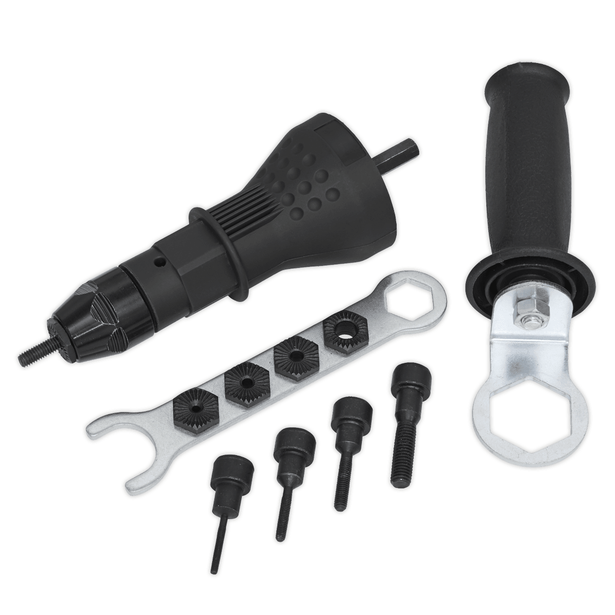 Sealey DRA02 Rivet Nut Adaptor Drill Powered - DRA02 - Sealey Tools UK - Trade Counter Direct