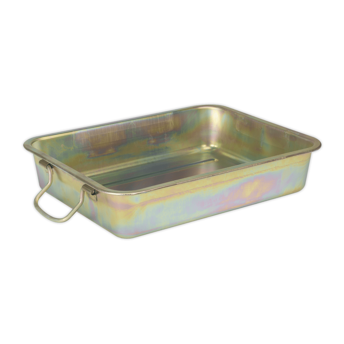 Sealey DRPM1 Metal Drain Pan 9L - DRPM1 - Sealey Tools UK - Trade Counter Direct